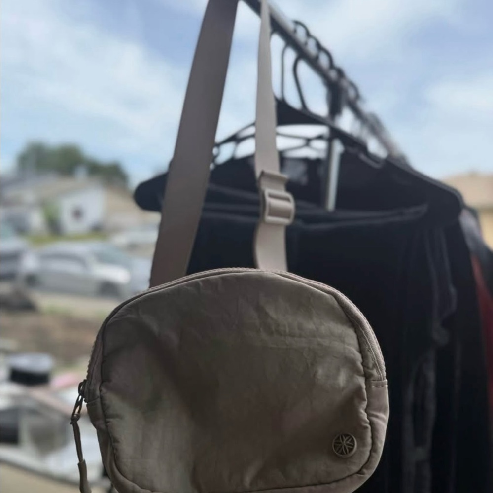 Stylish Beige Crossbody Bag